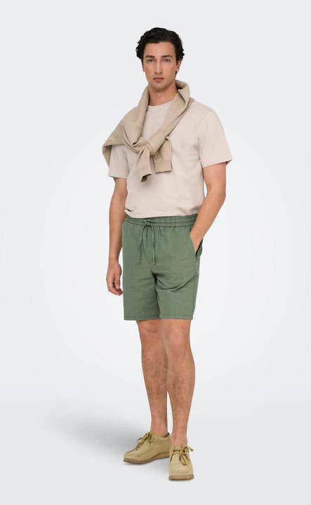 Produktbild Only & Sons Onslinus 0007 Cot Lin Shorts Noos (S)