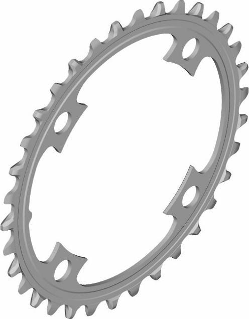 Produktbild Shimano Steps SM-CRE70-B Kettenblatt (34)