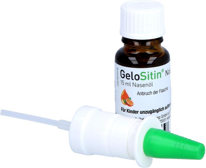 Produktbild Gelositin Nasenpflege Nasenöl, 15 ml Lösung