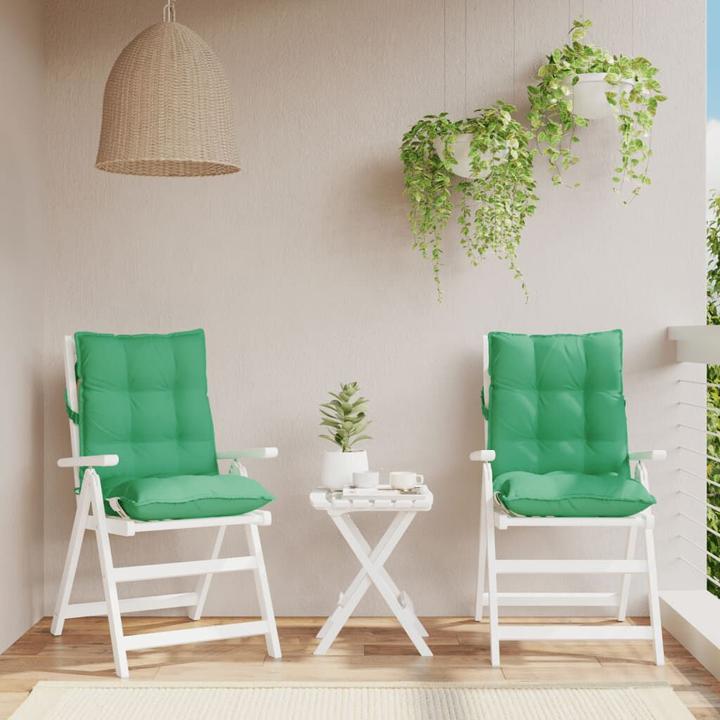 Produktbild VidaXL Niedriglehner-Auflagen 2 Stk. Oxford-Gewebe (100 x 50 x 7 cm)