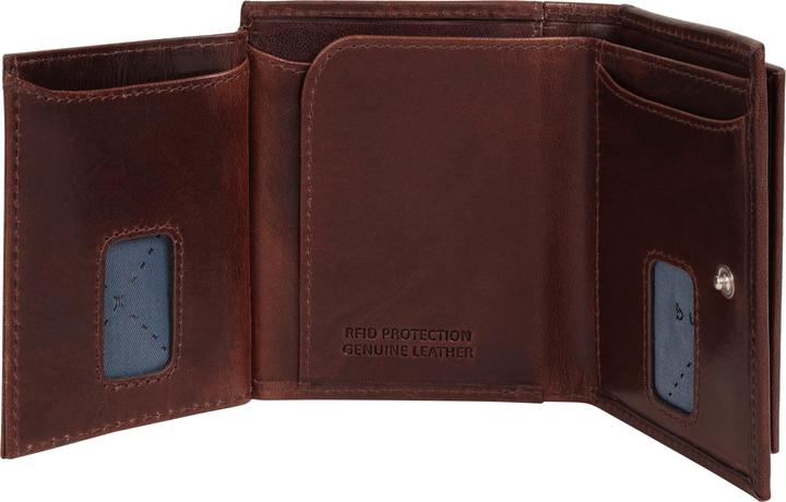 Produktbild Bugatti Secure Slim - RFID Kreditkartenhalter mit Wiener Münzfach Romano