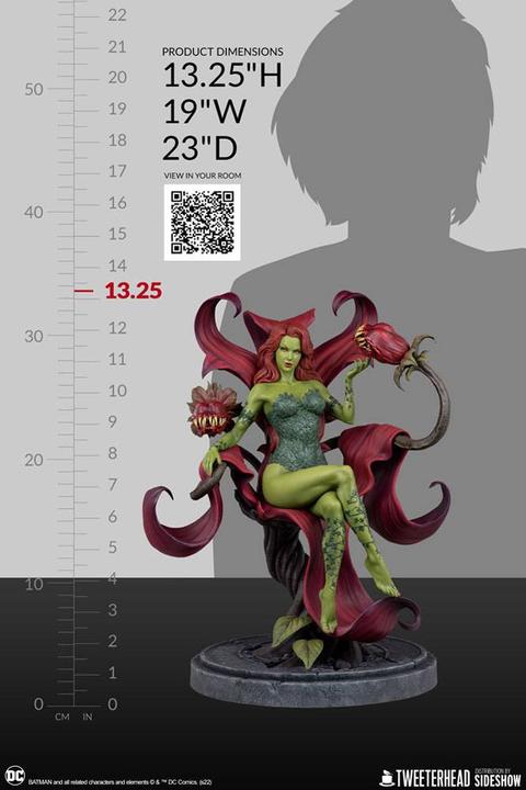 Actual product image Tweeterhead DC Comics statuette Poison Ivy Variant 36 cm