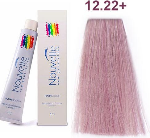 Produktbild Nouvelle 12.22+ ultra hellblond irisé+ (12.22+ Ultra hellblond irisé)