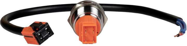 Actual product image Joy-it Button22T-01 Switch momentary Red, Blue (Ø x L) 22 mm x 38 mm IP68, IK