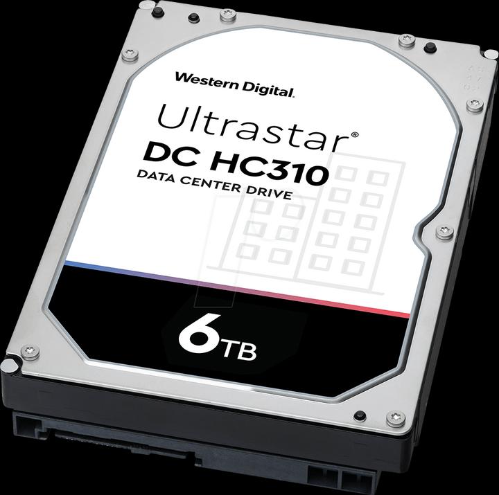 Produktbild WD Ultrastar DC HC310 (6 TB, 3.5", CMR)