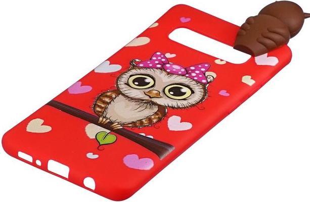 Produktbild MU Style Softcase Hülle mit kleiner Figur (Samsung Galaxy S10+)