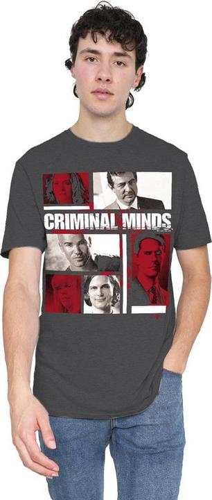 Actual product image Criminal Minds Unisex Adult Character Boxes T-Shirt (L)
