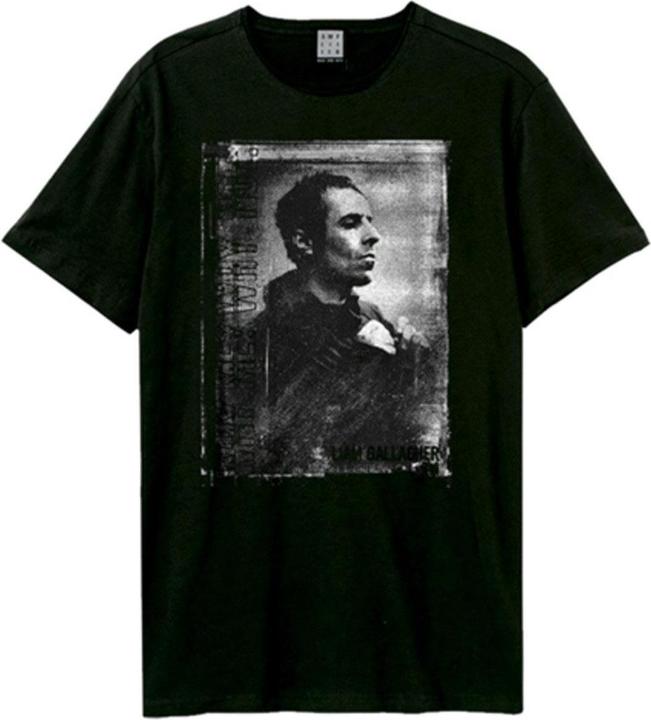 Amplified Adult Why Me Portrait Liam Gallagher TShirt (XXL)