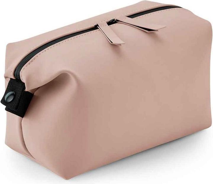 Actual product image Bagbase Matt PU cosmetic bag