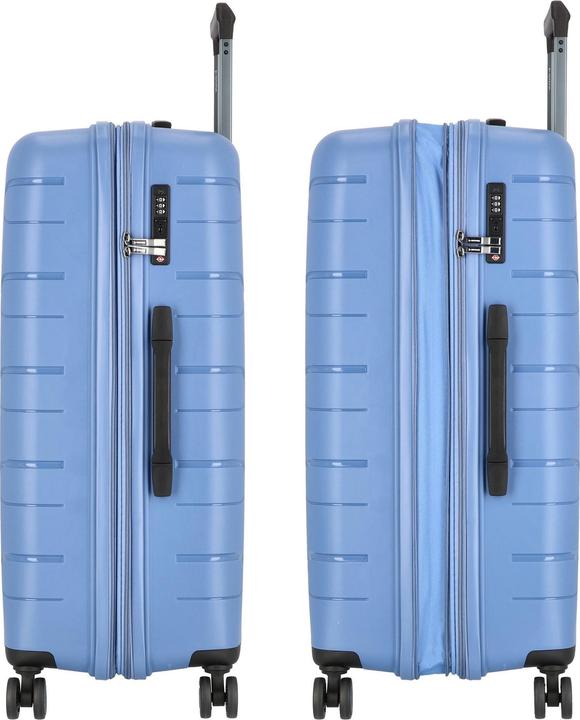 Actual product image Polestream Strz by Asteroid 4 Rollen Trolley L 74 cm mit Dehnfalte (92 l, XL (from 140l))
