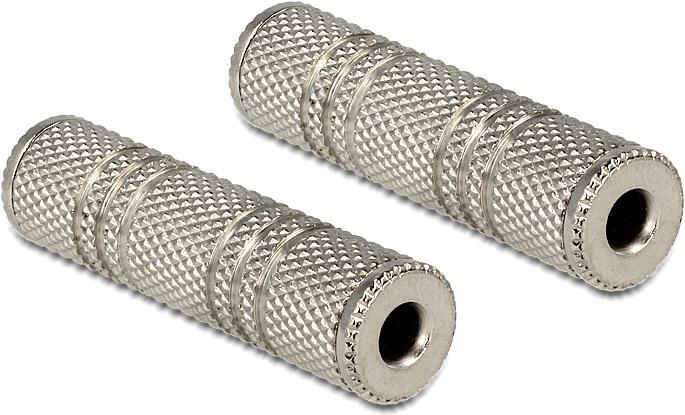 Produktbild Delock 3.5mm Klinken-Doppelkupplung (Doppelkupplung)
