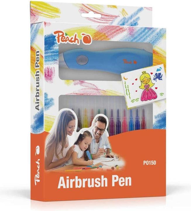 Actual product image Peach Airbrush Pen (Multicoloured, 12 x)