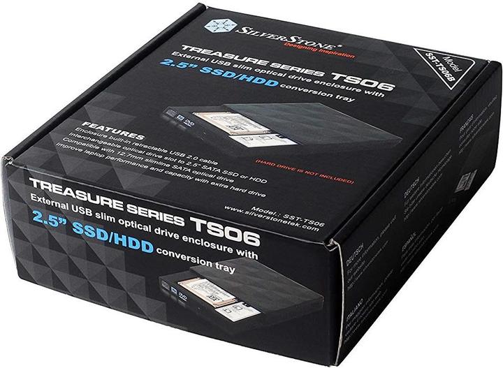 Produktbild Silverstone SST-TS06 Laufwerksgehäuse