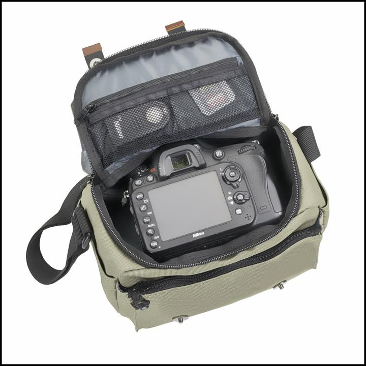 Produktbild mantona Kameratasche Milano piccolo (Kamera Schultertasche)