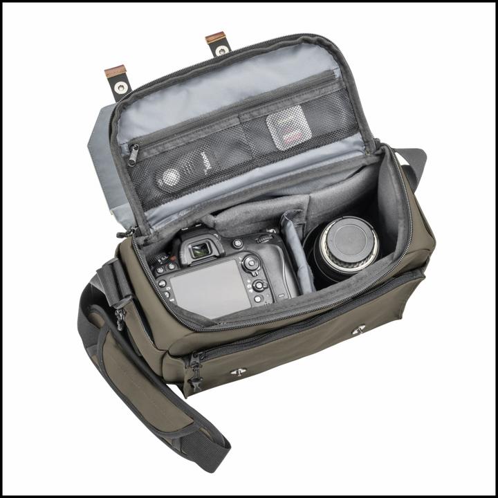 Image du produit mantona Sacoche pour appareil photo Milano grande (Sac à bandoulière pour appareil photo)