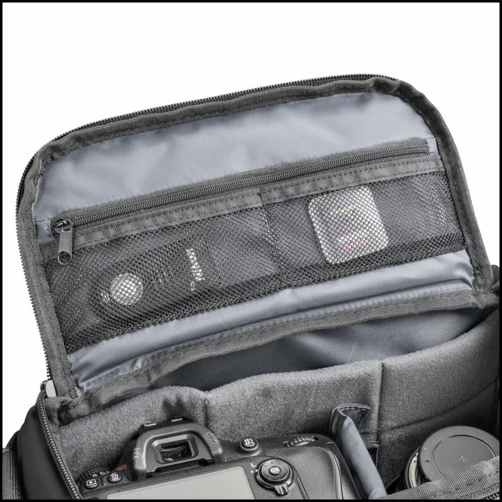 Immagine prodotto mantona Borsa fotografica Milano grande (Borsa a tracolla per fotocamera, 0.12 l)