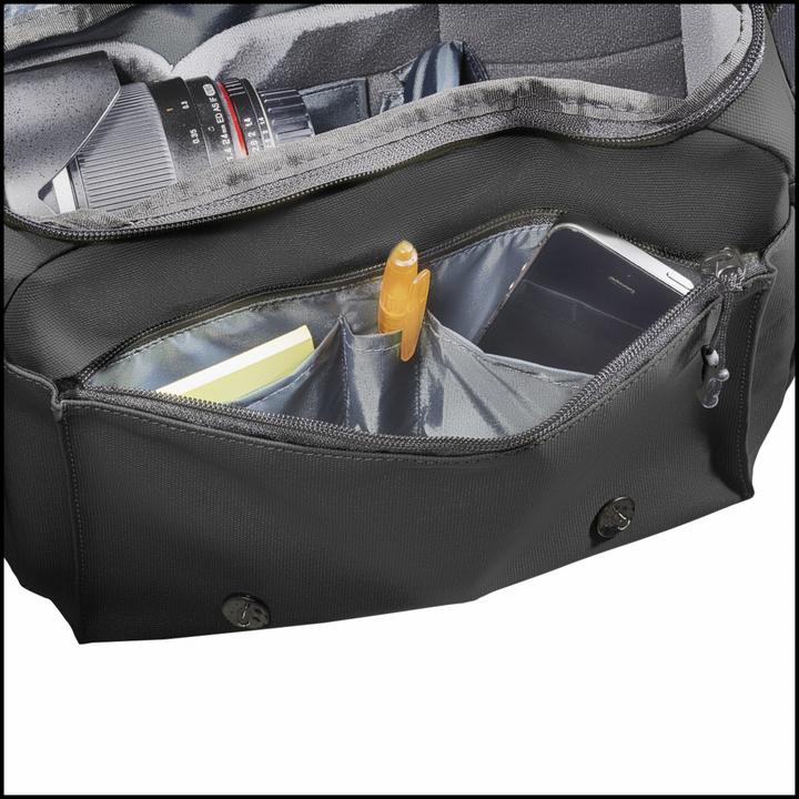 Immagine prodotto mantona Borsa fotografica Milano grande (Borsa a tracolla per fotocamera, 0.12 l)