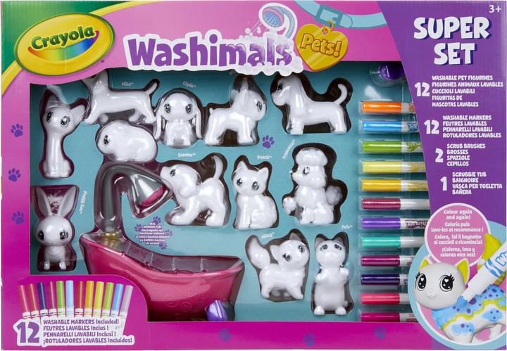 Actual product image Crayola Washimals - Deluxe Play Set