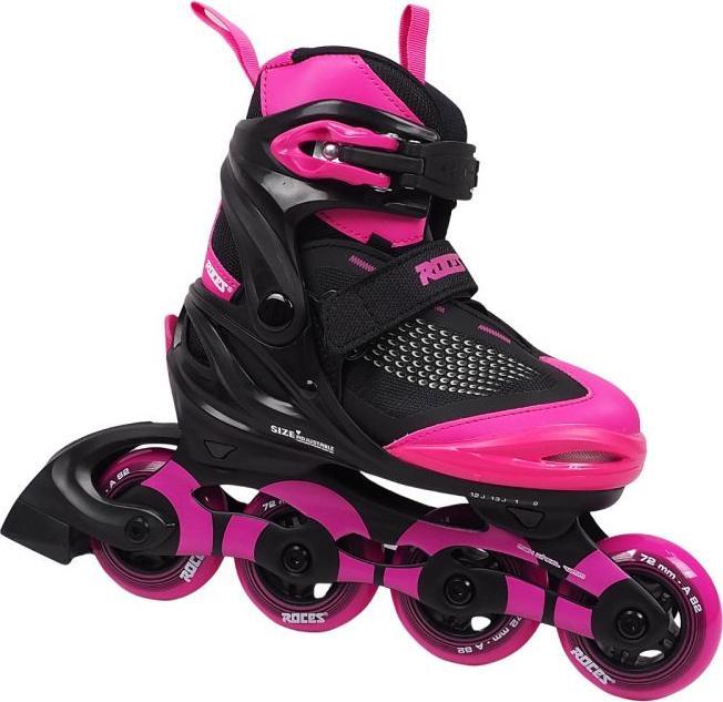 Produktbild Roces - Moody X TIF Girl Verstelbare Skeelers - Kinderen - Zwart - Roze - 36-40 (37)