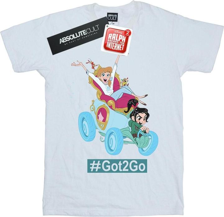 Produktbild Disney Wreck It Ralph Cinderella And Vanellope TShirt (5XL)
