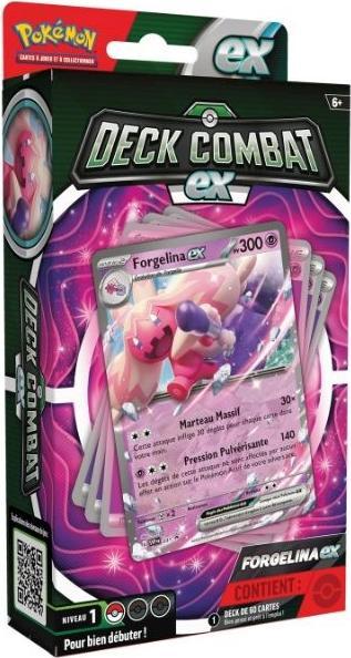 Produktbild Pokémon JCC - Deck Combat Baojian-ex ou Forgelina-ex (1x deck aléatoire) (Deck)