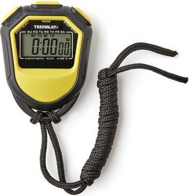 Actual product image Tremblay Stopwatch Yellow