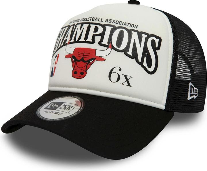 New Era A-Frame Trucker Cap - Champions Chicago Bulls (One Size)