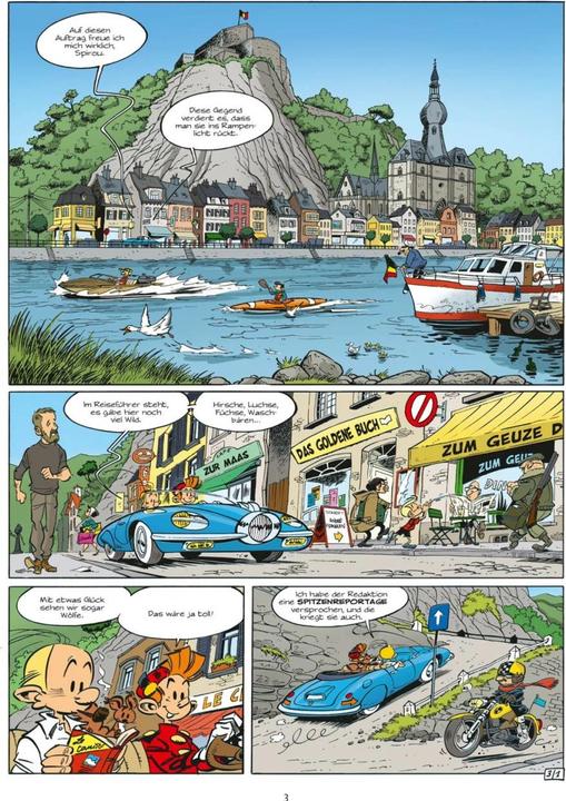 Produktbild Spirou und Fantasio Spezial 39: Der Wolfsmensch (Charel Cambré, Rolf Erdorf, Marc Legendre, Deutsch)