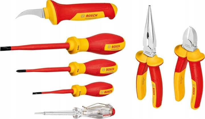 Actual product image Bosch Professional Combo Kit VDE tool set mixed, 7 pcs.