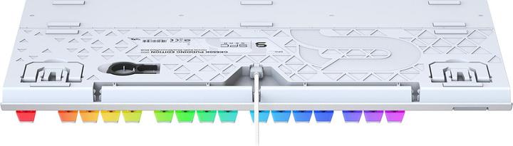 Produktbild SPC Gear GK650K Omnis Kailh Brown RGB Onyx Baltas Pudding Edition (Eng. Int., Kabelgebunden)