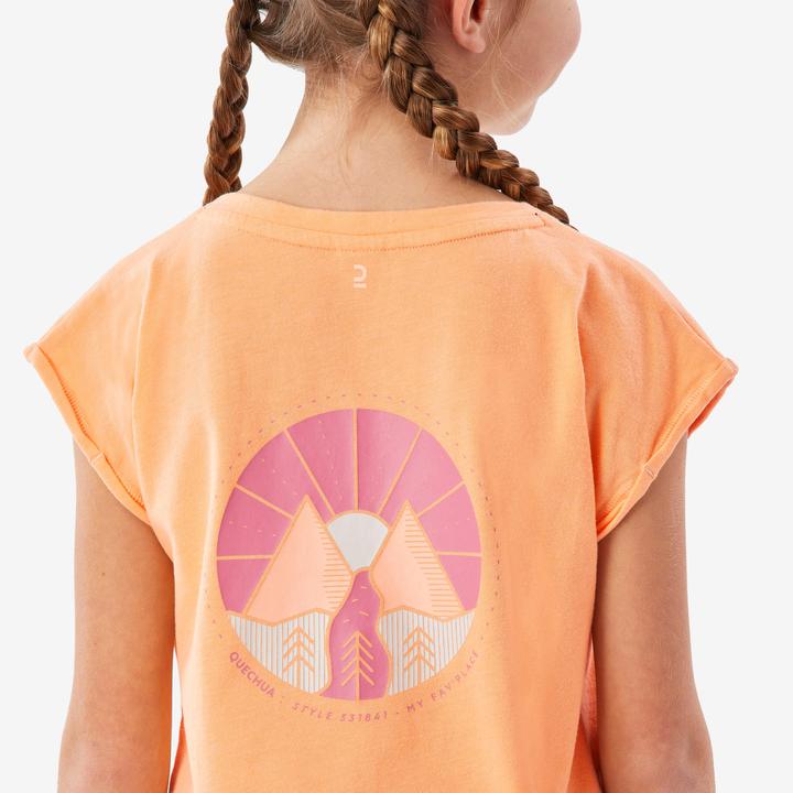 Image du produit Quechua T-Shirt de randonnée enfant 7-15 ans, NH100 orange (122, 128, 134, 140, 146, 152, 158, 164, 170)