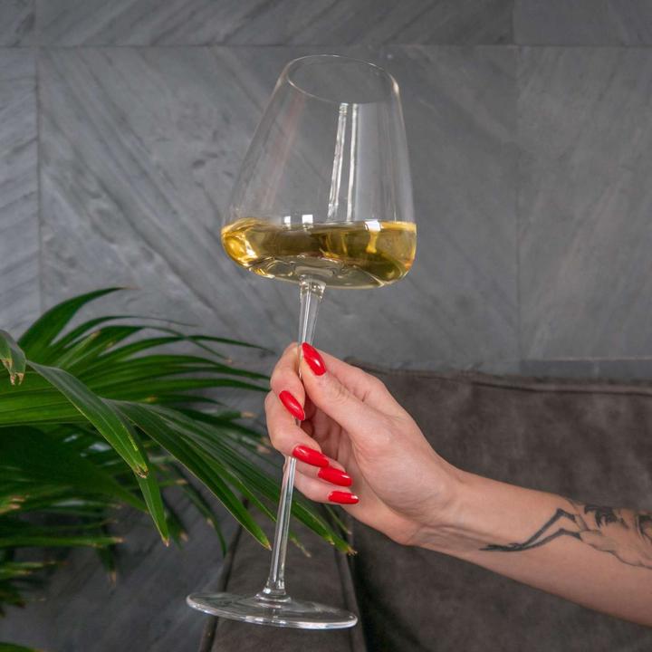 Produktbild Intirilife Wein Glas Set für Rotwein Weisswein (50 cl, 2 Gläser, Weingläser Set)