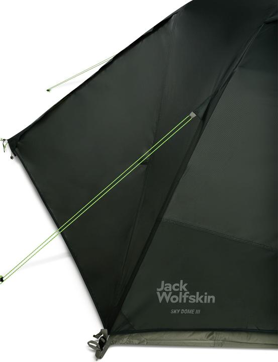 Actual product image Jack Wolfskin Sky Dome III (Dome tent, 3.47 kg, 3 persons)