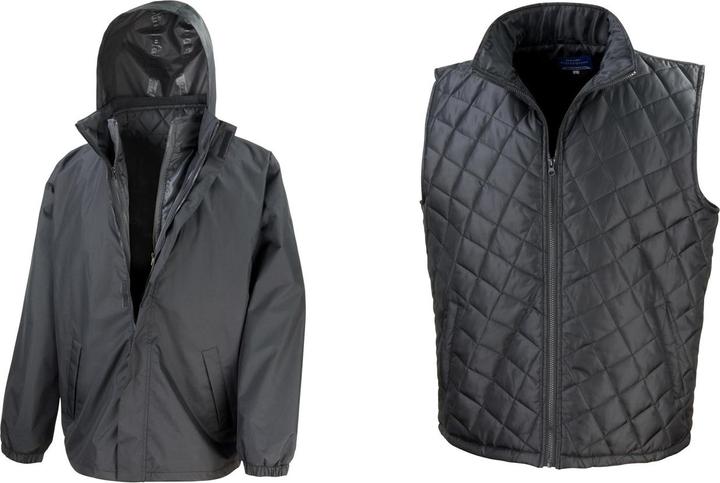 Actual product image Regatta Core 3in1 jacket with removable quilted waistcoat (4XL)