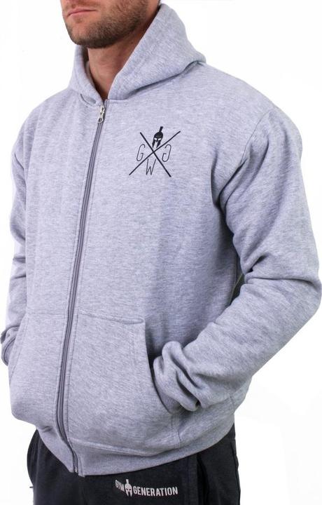 Immagine prodotto Gym Generation Felpa con cappuccio Maverick Zip Grigio (L, XL)