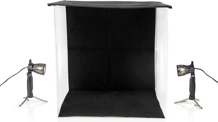 Image du produit Nedis Kit Studio Photo 400 lm Pliable Fonds incl. sac de transport inclus Noir