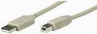 Immagine prodotto M-Cab CAVO USB 2.0 A B 1.8M GRIGIO (1.80 m, USB 2.0)