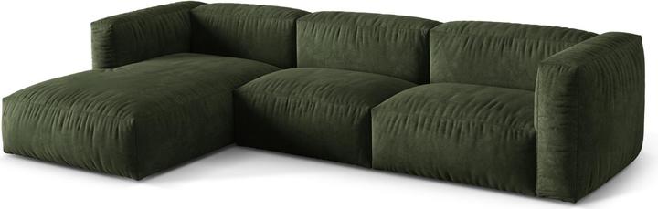 Actual product image Micadoni Modular Left Corner Sofa, "Martina", 3 Seats, 332x176x75 Made in Europe (Corner sofa)