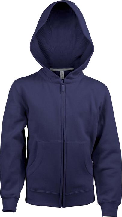 Produktbild Kariban Kinder Sweatshirt mit Kapuze und Reissverschluss (10XL)
