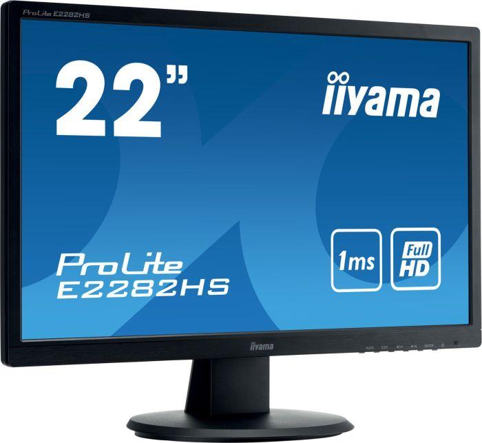 Actual product image iiyama ProLite E2282HS-B1 (1920 x 1080 pixels, 21.54")