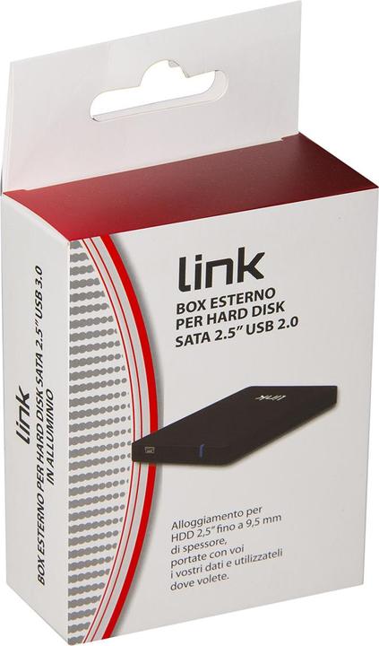 Image du produit Accessoires LKLOD254 Storage Drive Enclosure HDD Silver, White 2.5' (Boîtier de stockage pour (2.5")