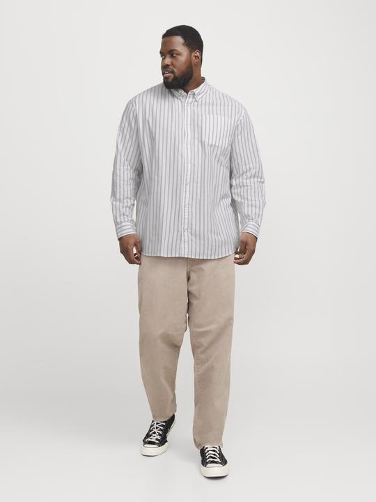 Actual product image Jack & Jones Jjeoxford Shirt L/S S21 Noos Pls (XXL)