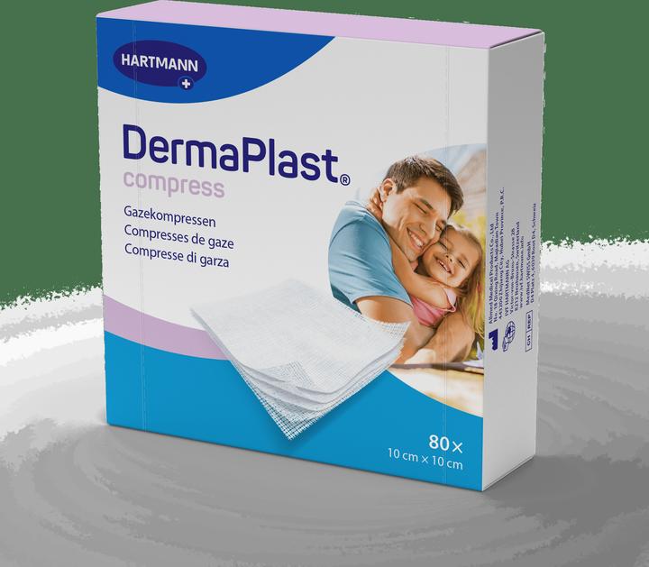 Produktbild DermaPlast Compress 10x10cm 80 Stk