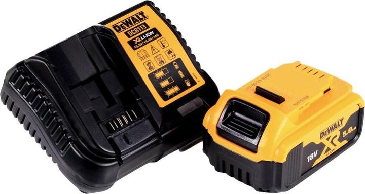 Image du produit DeWalt DCS 571 P1 Scie circulaire portative sans fil 18 V 115 mm Brushless + 1x batterie 5,0 Ah + chargeur