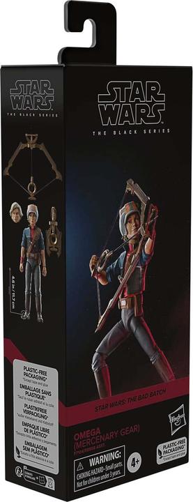 Immagine prodotto Hasbro Star Wars: The Bad Batch Black Series statuetta Omega (Mercenary Gear) 15 cm