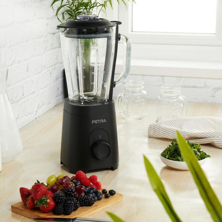 Image du produit Petra PT5531MBLKVDE Bol en verre noir (600 W)