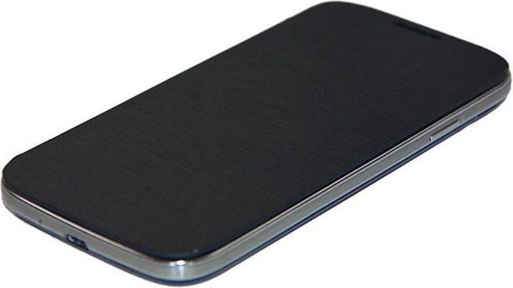 Produktbild König Design Tasche quer (Flipcover) für Handy Samsung I9500 Galaxy S4 dunkelblau (Samsung Galaxy S4)