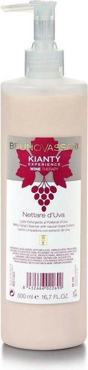 Actual product image Bruno Vassari Kianty Experience Grape Calming Cleansing Lotion For Face 500 Ml (Cleansing lotion, 500 ml)