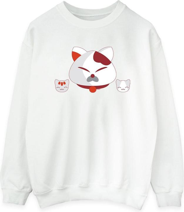 Disney Big Hero 6 Baymax Kitten Heads Sweatshirt (M)