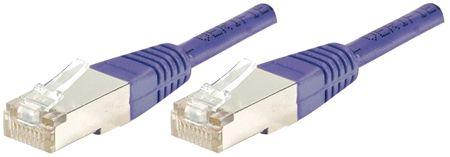 Produktbild Exertis Connect Patchkabel S/FTP, PiMF, CAT.6, violett, 5,0 m Patchkabel mit besonders schmalem Knickschutz (S/FTP, CAT6, 5 m)